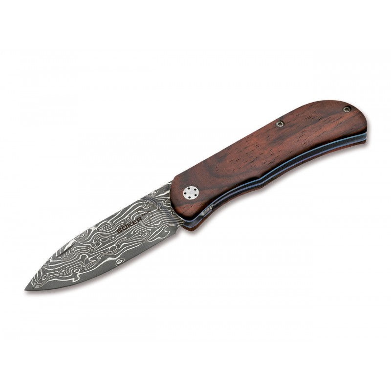 Taschenmesser Exskelibur II Cocobolo Damast