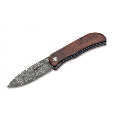 Taschenmesser Exskelibur II Cocobolo Damast