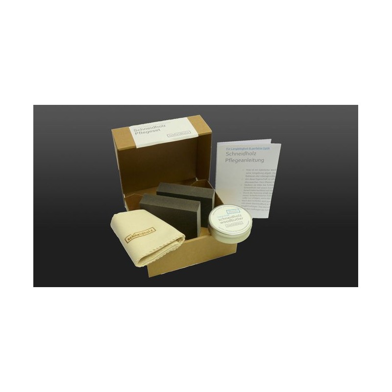 Pflegeset für Schneidbrett 4-teilig