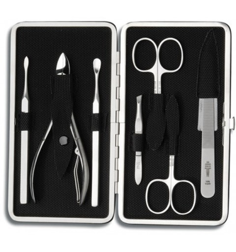 Manicure-Set Black Tex