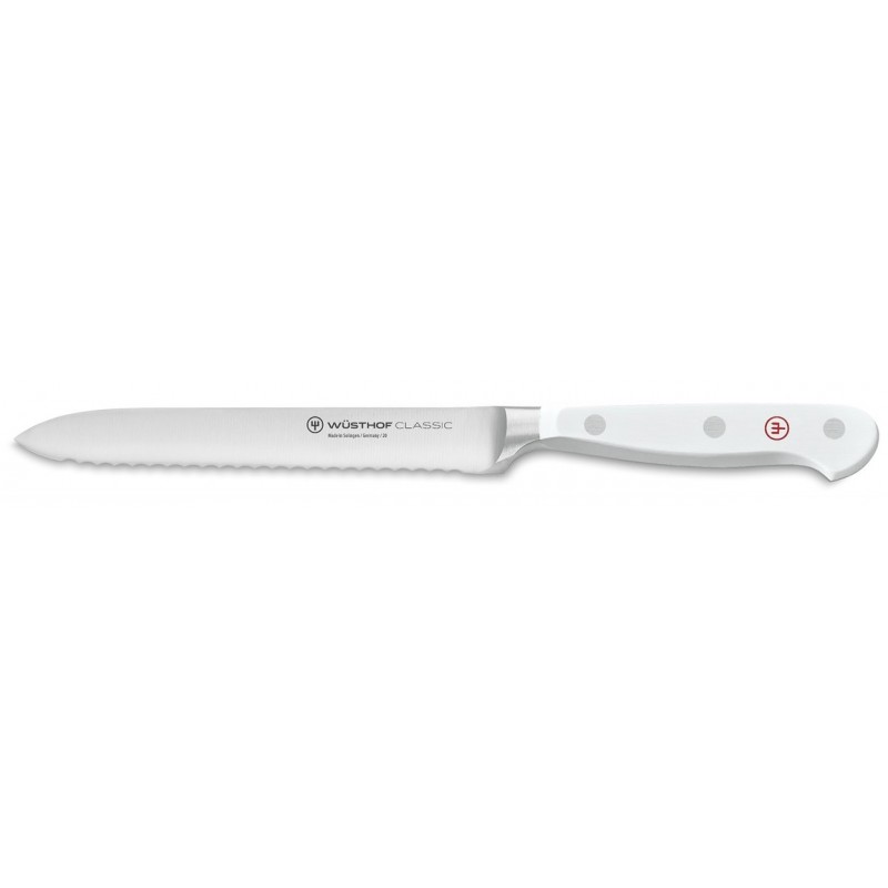 Aufschnittmesser Classic White