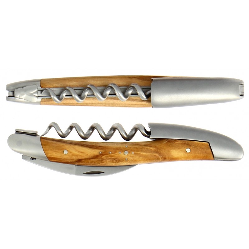 Korkenzieher Olivenholz - satiniert