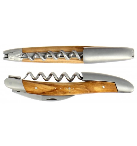 Korkenzieher Olivenholz - satiniert