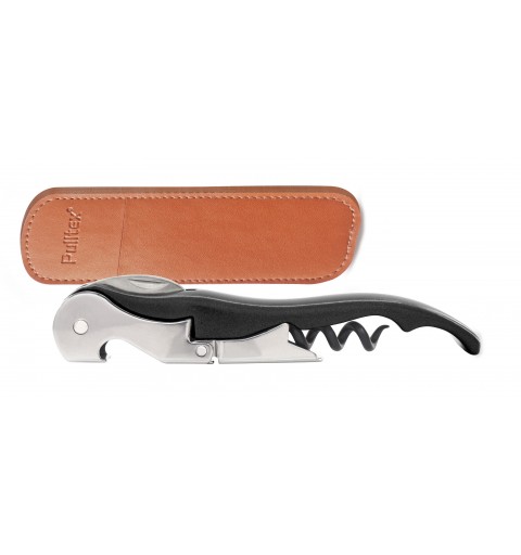 Pulltex Korkenzieher Classic Schwarz mit Etui