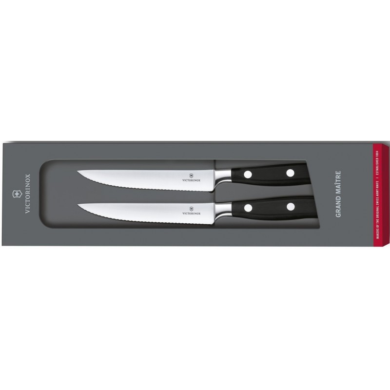 Steakmesser Set Grand Maître schwarz