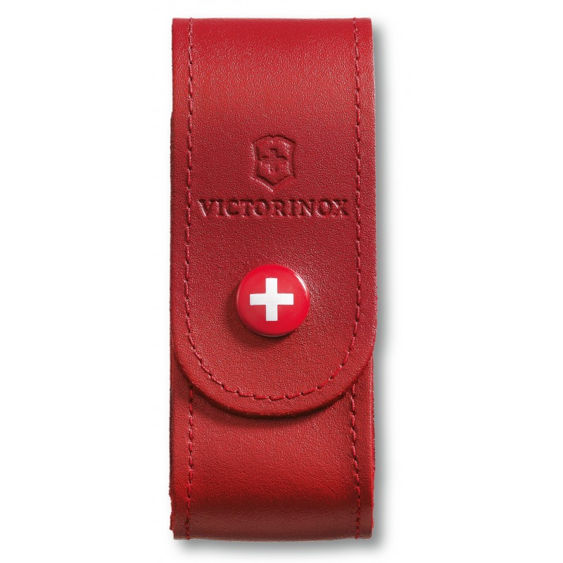 Lederetui Victorinox 12 mit Druckknopfverschluss