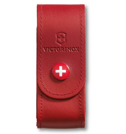 Lederetui Victorinox 12 mit Druckknopfverschluss