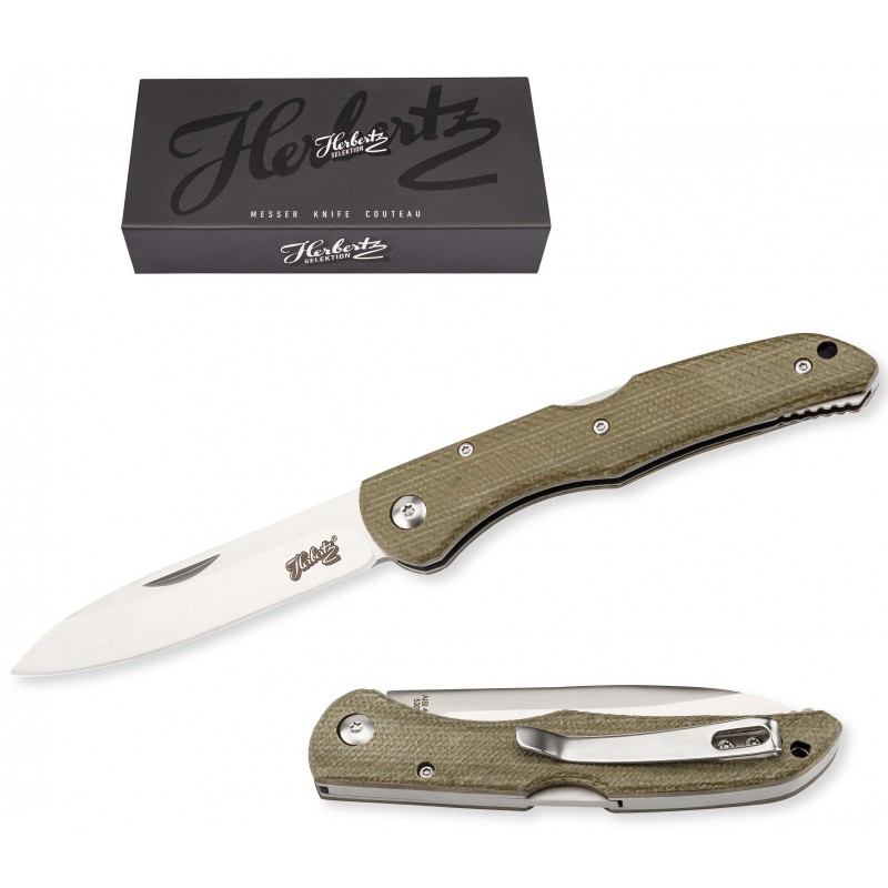 Taschenmesser Herbertz Mikarta