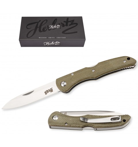 Taschenmesser Herbertz Mikarta