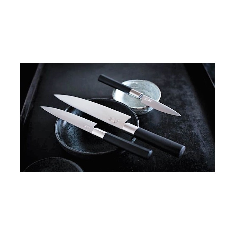 Messerset Kai Wasabi 3-teilig mit Kochmesser
