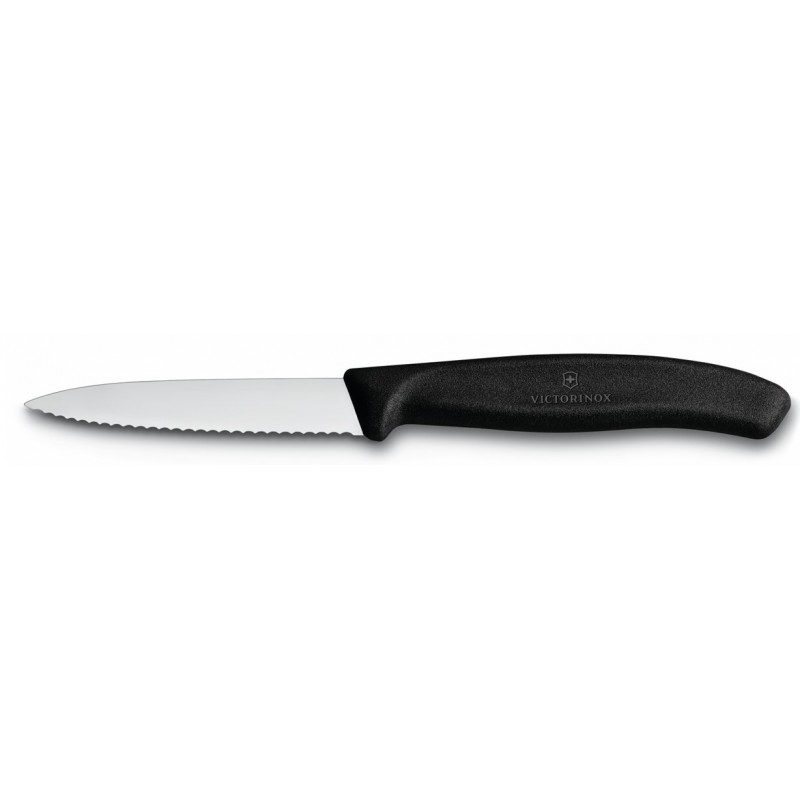 Gemüsemesser Swiss Classic 8 cm mit Wellenschliff