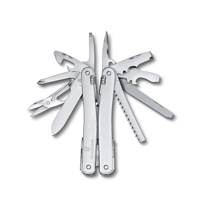 Swiss Tool Spirit MX Silver mit Nylon Gürteletui