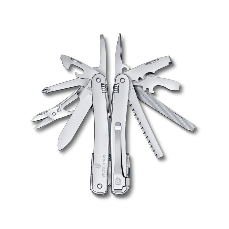 Victorinox Swiss Tool Spirit Clip Portacoltelli - Accessorio In Acciaio Inox Nero Per Multiuso E Portachiavi