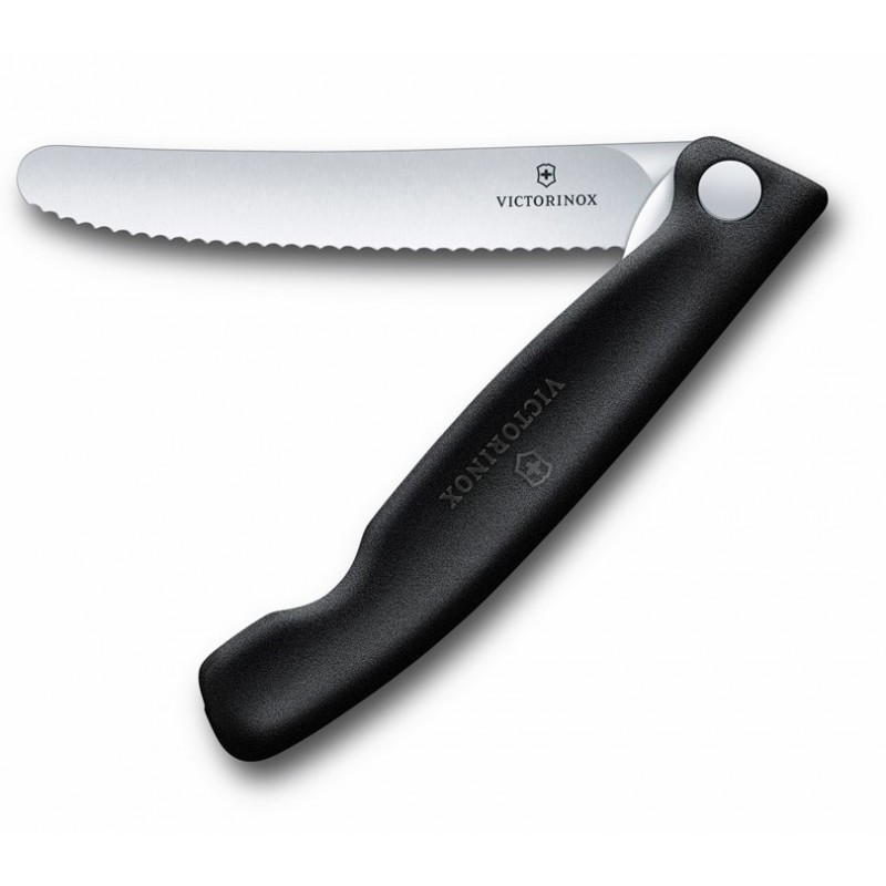 Picknickmesser Swiss Classic schwarz