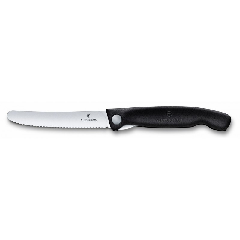 Picknickmesser Swiss Classic schwarz