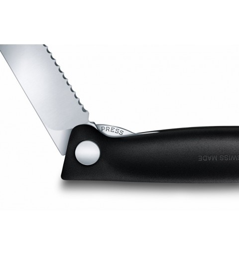 Picknickmesser Swiss Classic schwarz