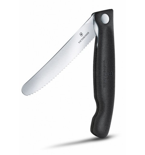 Picknickmesser Swiss Classic schwarz