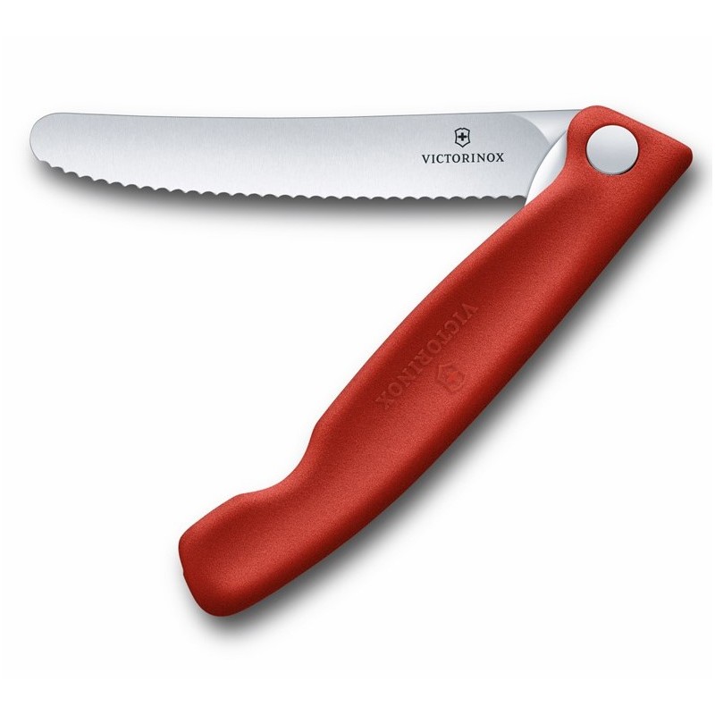 Picknickmesser Swiss Classic rot