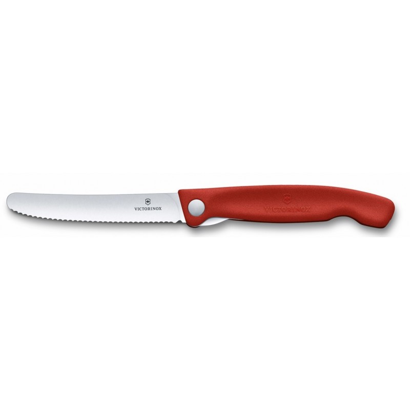 Picknickmesser Swiss Classic rot