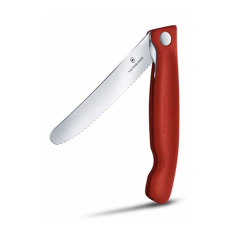 Picknickmesser Swiss Classic rot