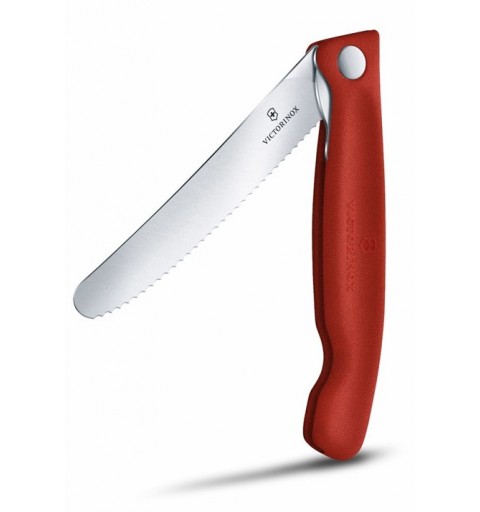 Picknickmesser Swiss Classic rot