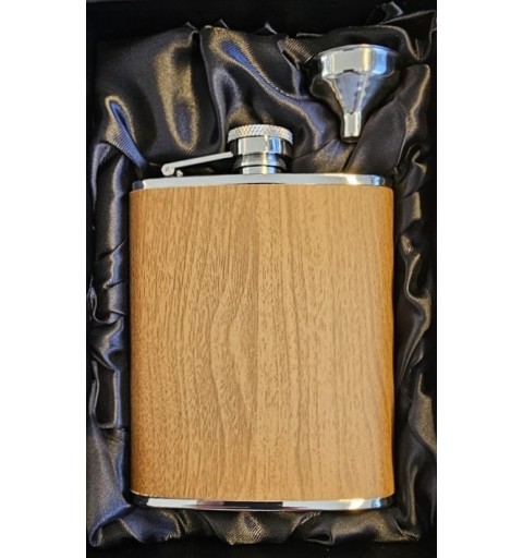 Flachmann Holzoptik 18 cl