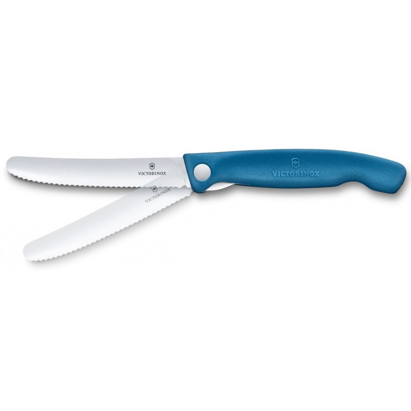 Picknickmesser Swiss Classic blau