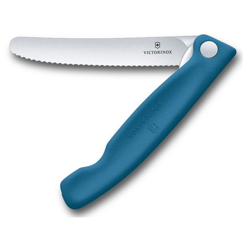 Picknickmesser Swiss Classic blau