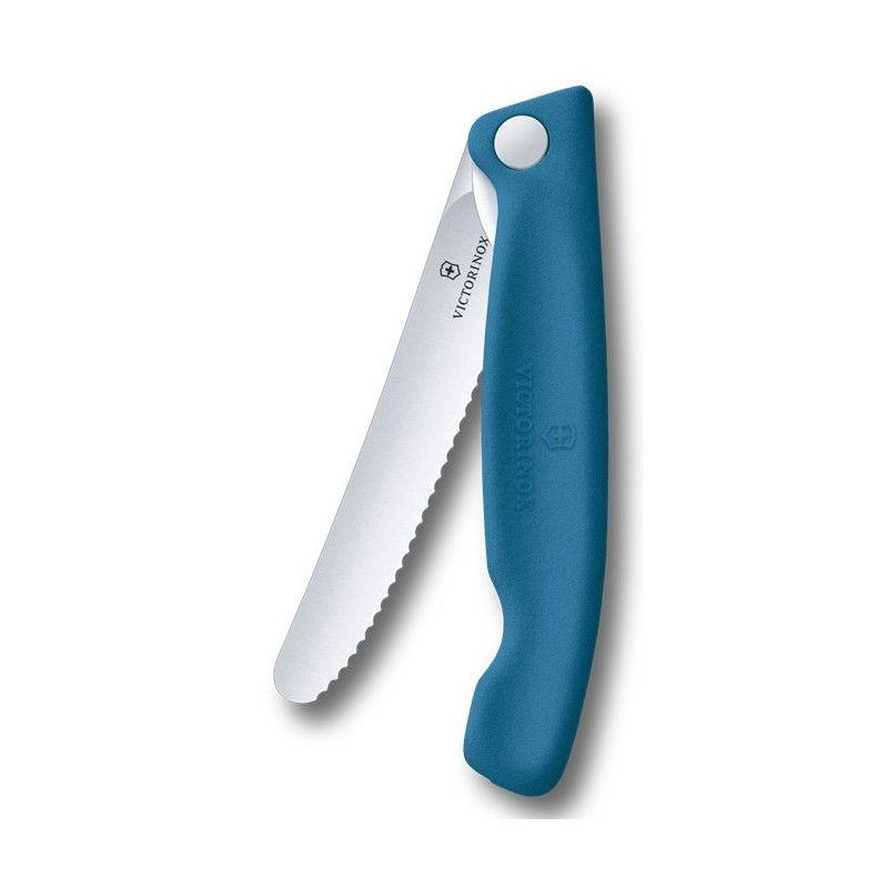 Picknickmesser Swiss Classic blau