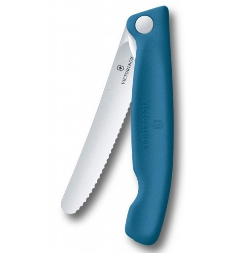 Picknickmesser Swiss Classic blau