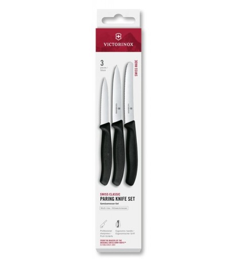 Gemüsemesser Set Swiss Classic 3-teilig