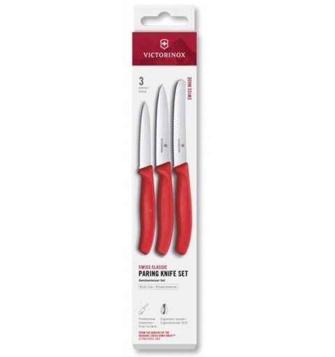 Gemüsemesser Set Swiss Classic 3-teilig