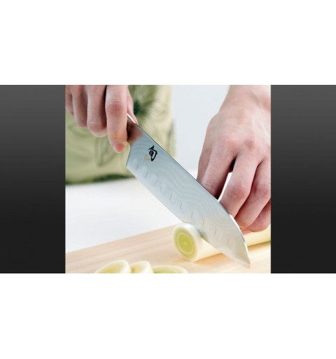 Santoku mit Kullenschiff 18 cm