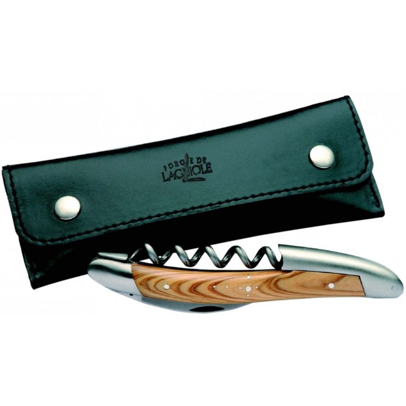 Korkenzieher Olivenholz - satiniert