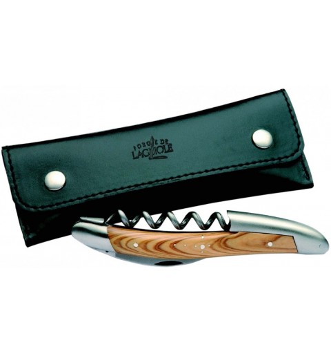 Korkenzieher Olivenholz - satiniert