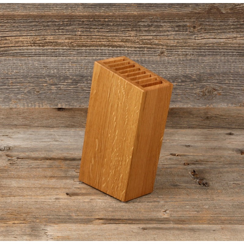 Messerblock Eichenholz klein