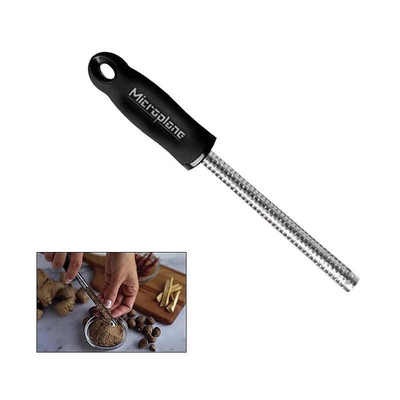 Premium Zester / Reibe mit Walnussgriff