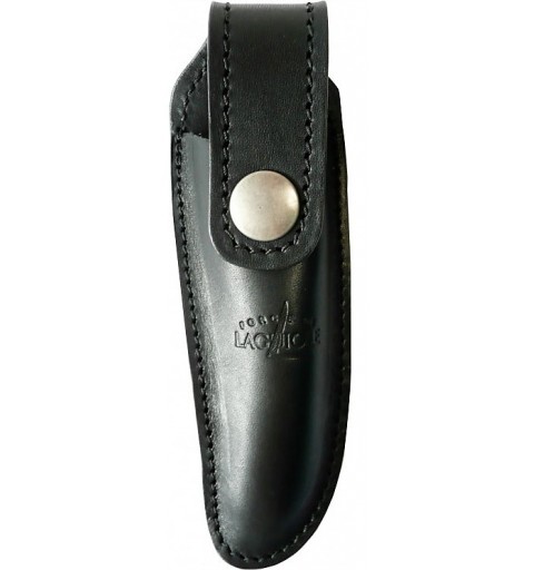 Forge de Laguiole Gürtel-Lederetui Schwarz