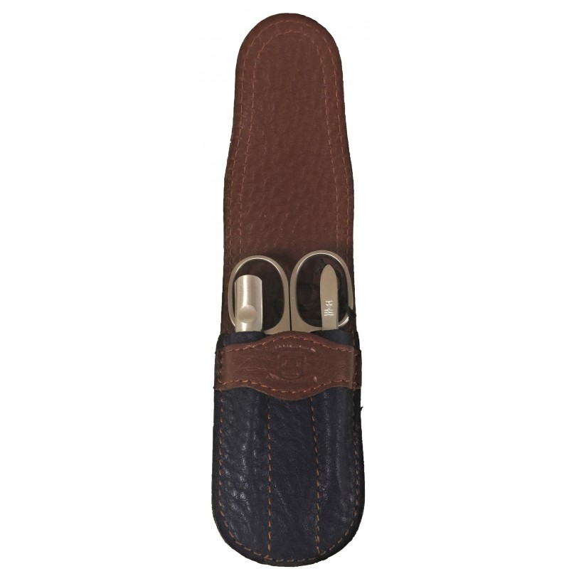 Manicure-Set Duo Color blau-braun