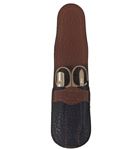 Manicure-Set Duo Color blau-braun