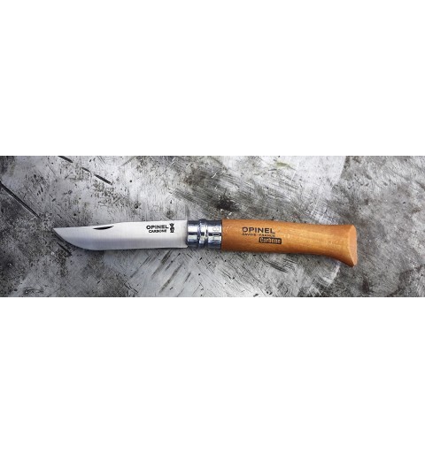 Opinel Messer Tradition Carbone 12 cm