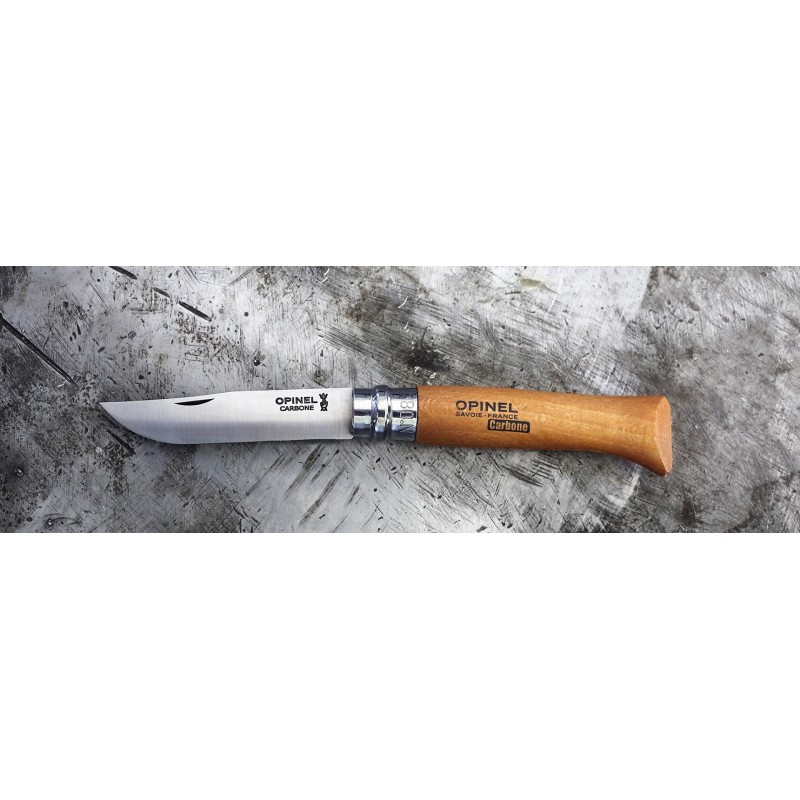 Opinel Messer Tradition Carbone 8 cm