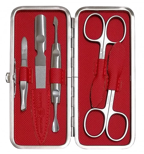 Manicure-Set Red Tex