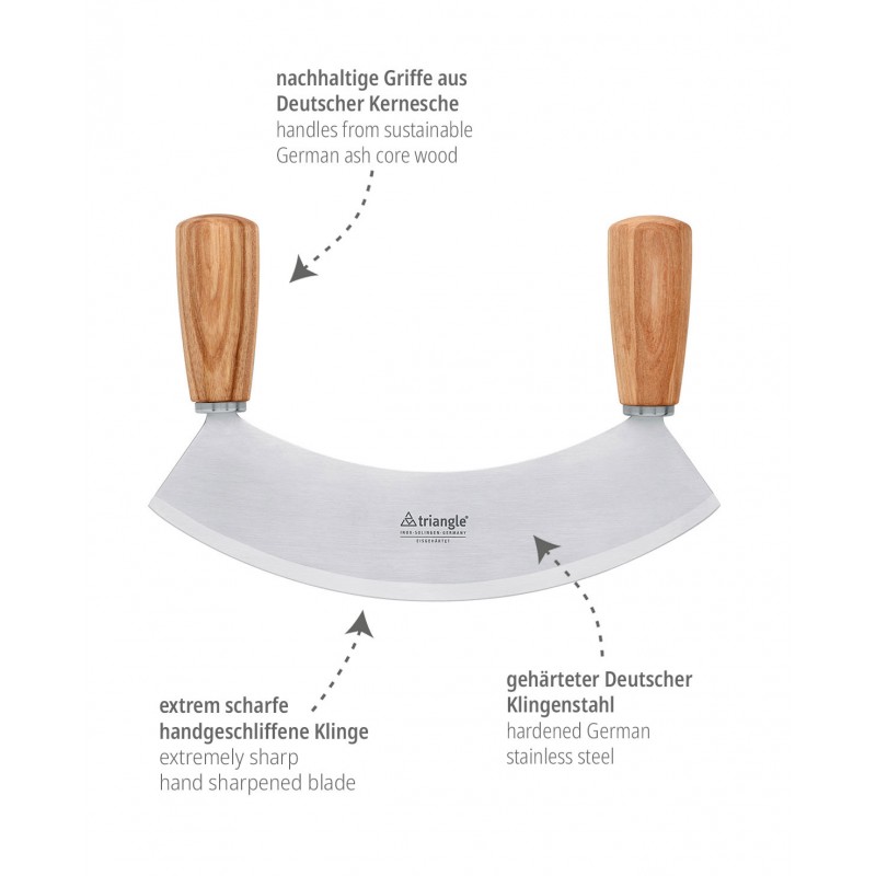 Wiegemesser Soul Eschenholz 23 cm