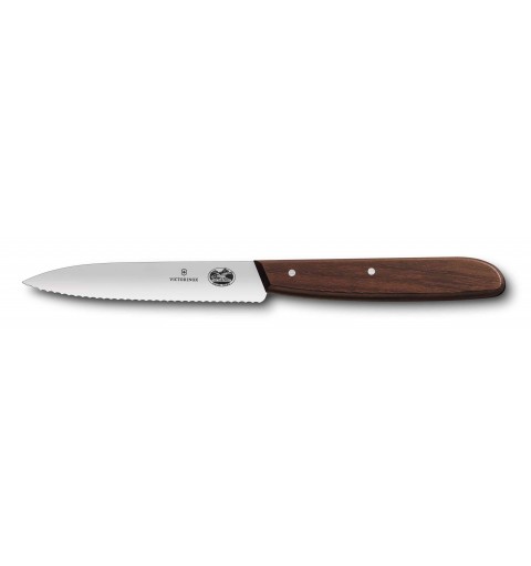 Gemüsemesser Roswood mit Wellenschliff 10 cm